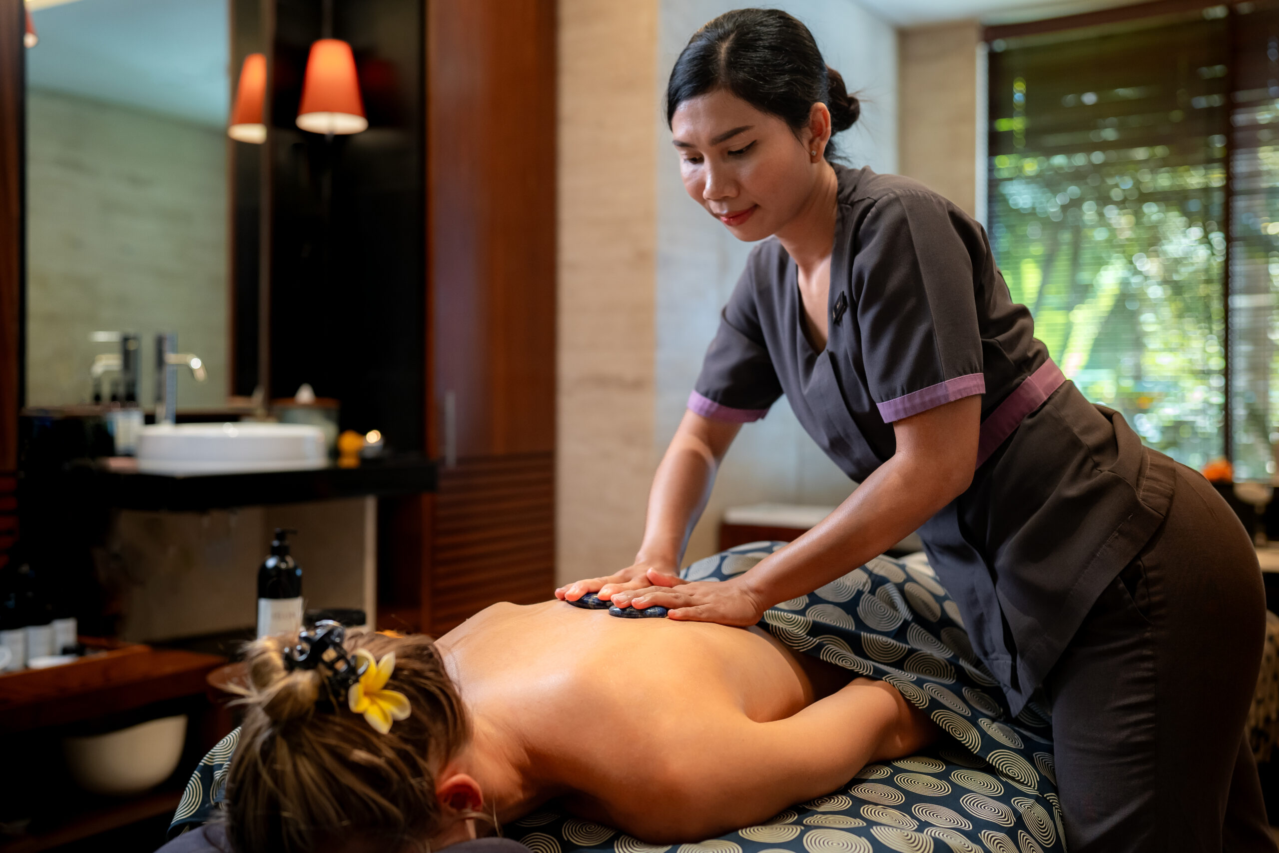 Massage at Conrad Spa