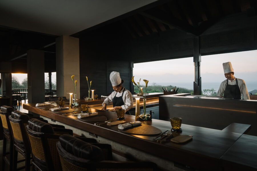 Rumari Counter at Raffles Bali