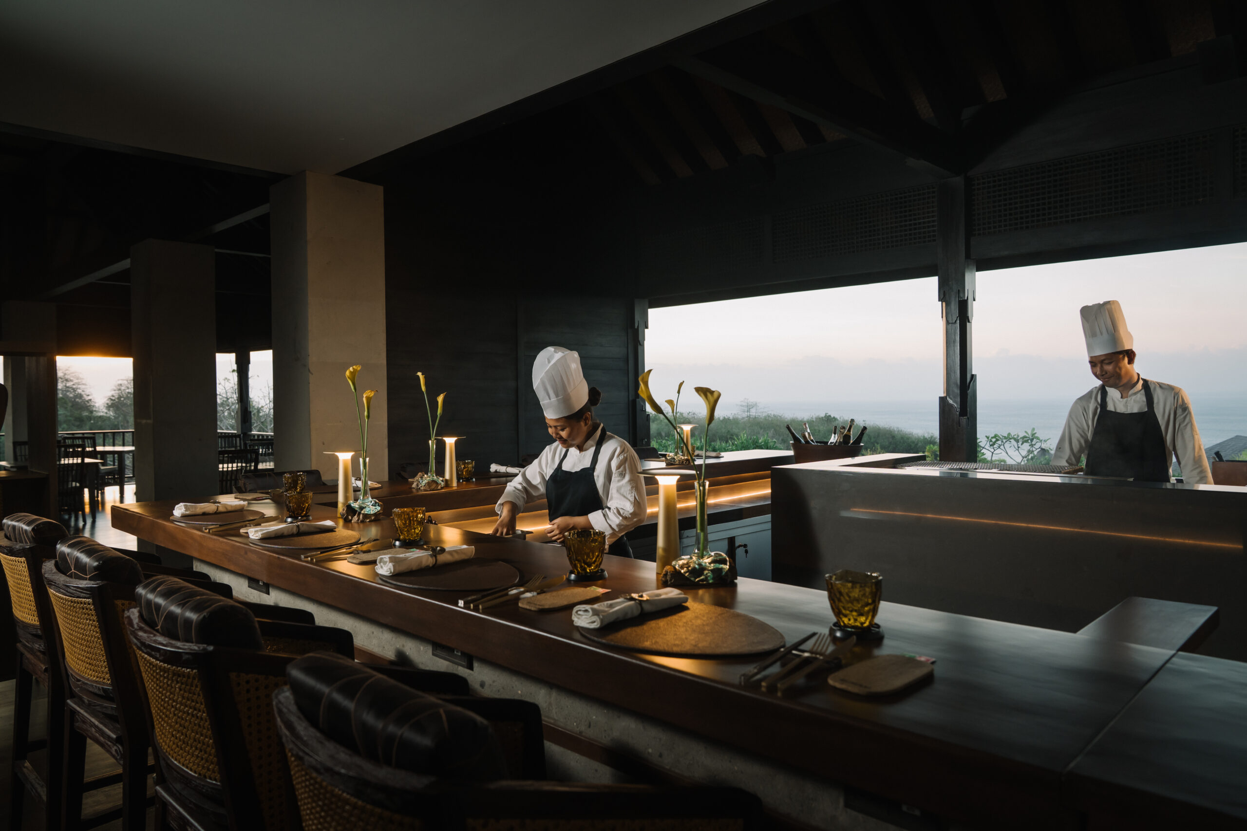 Rumari Counter at Raffles Bali