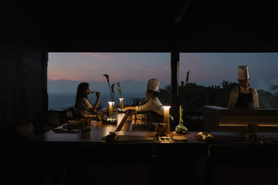 Rumari Counter at Raffles Bali: An Intimate Culinary Journey