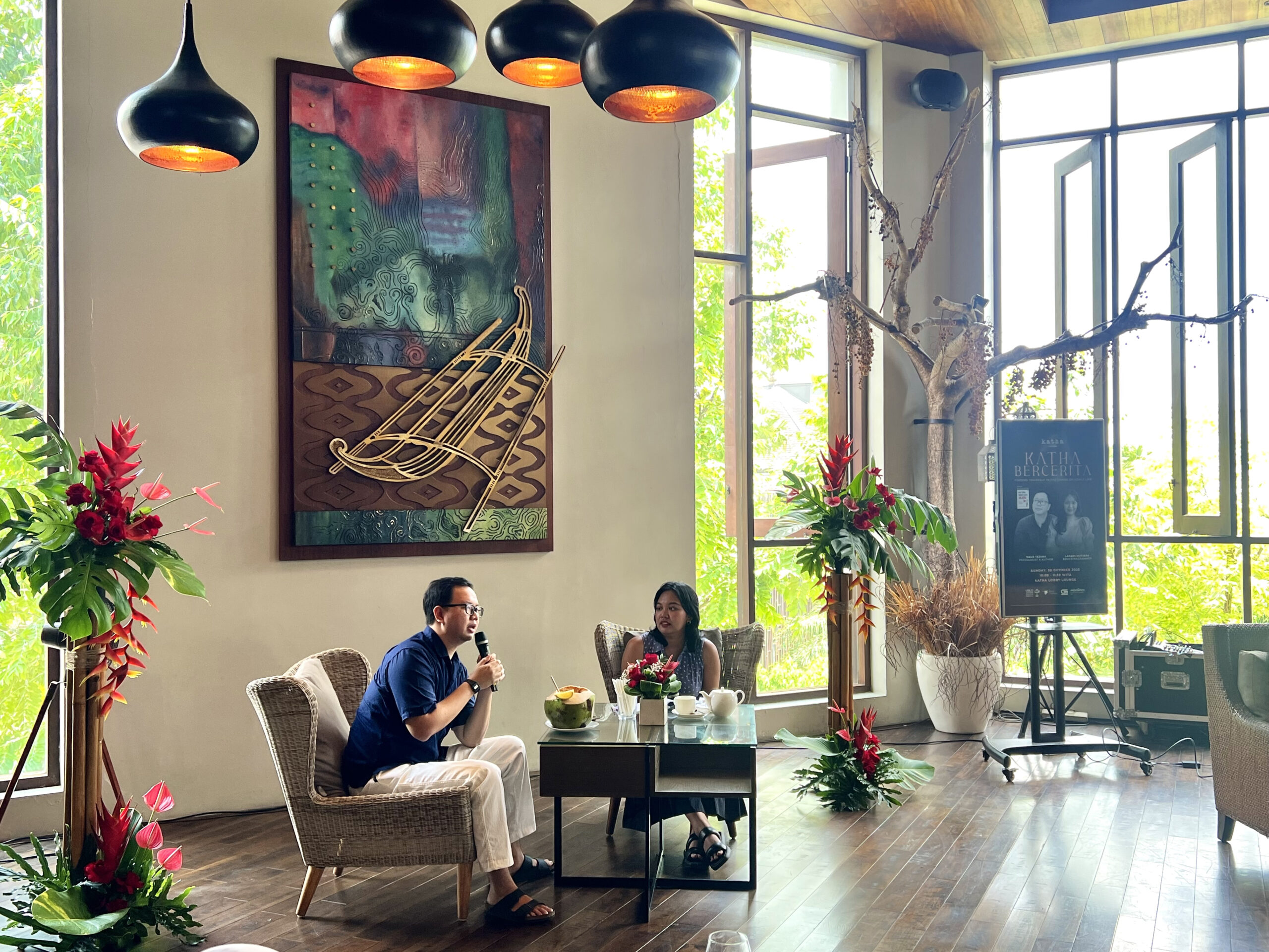 Nago and Laksmi created a safe and welcoming space for participants to share their stories and exchange ideas