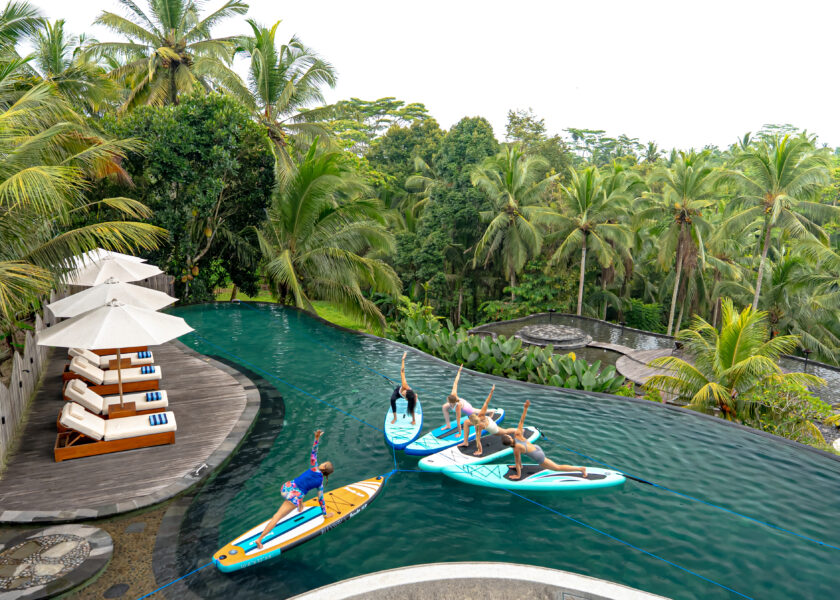 Stand Up Paddle Yoga