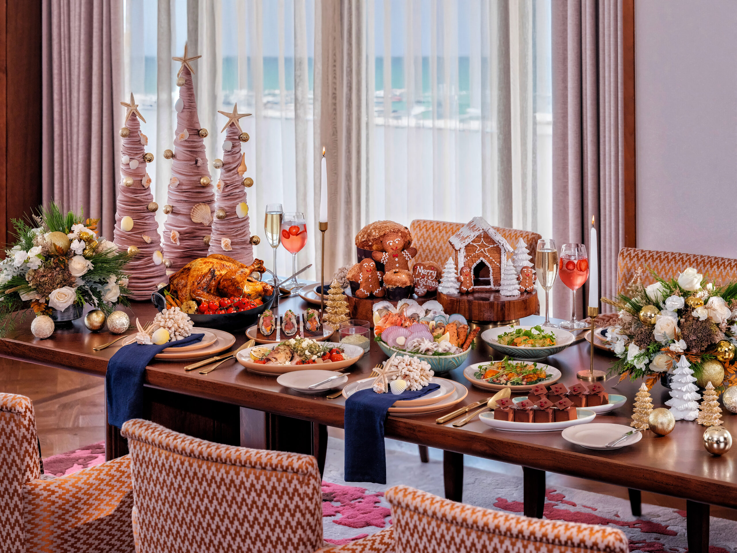 Seaside Festive Symphony Christmas Brunch
