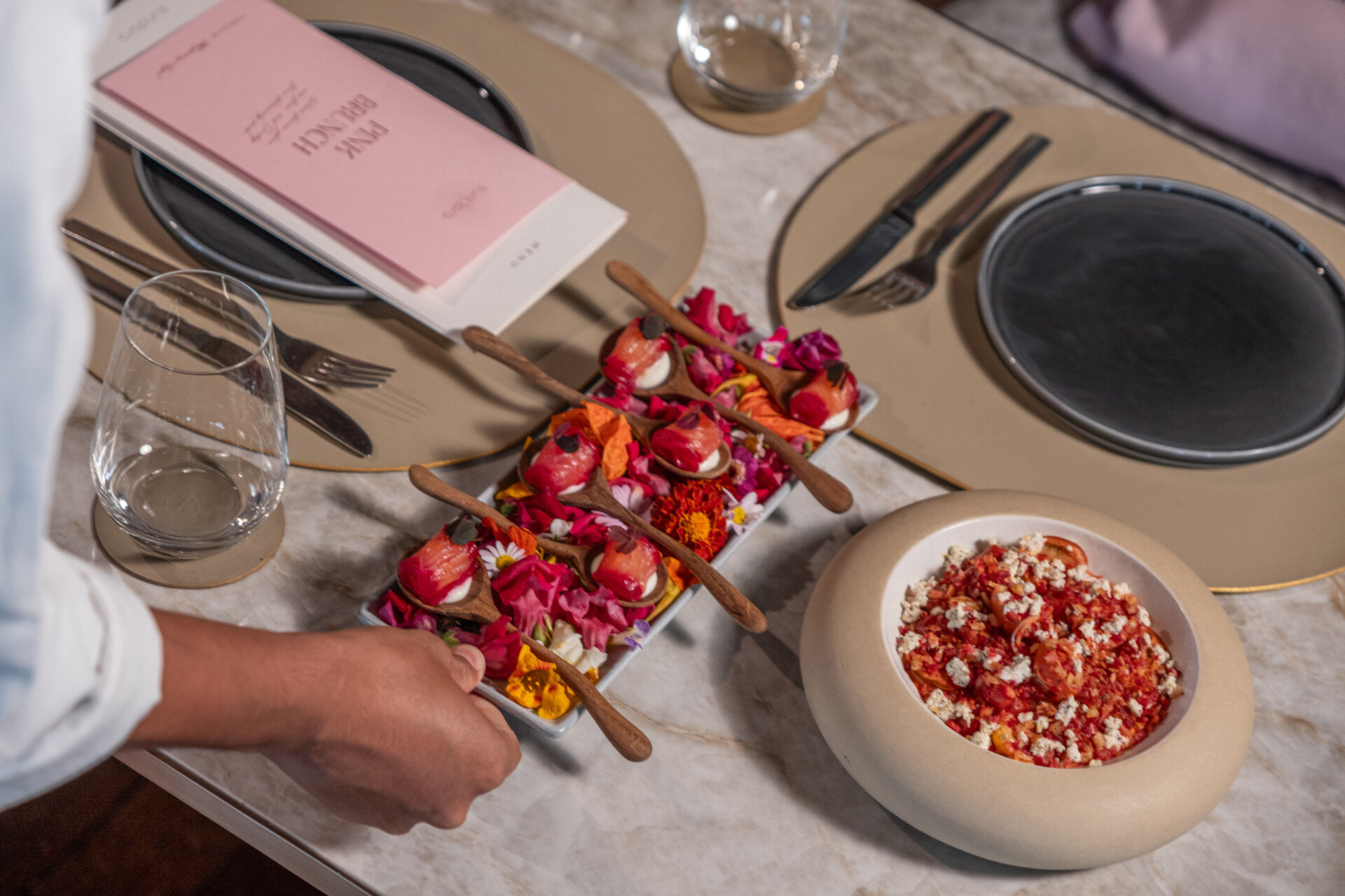 Sundara Pink Brunch in Bali