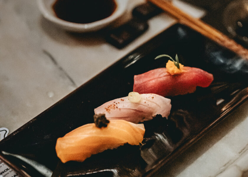 One of the dishes at Miss Fish