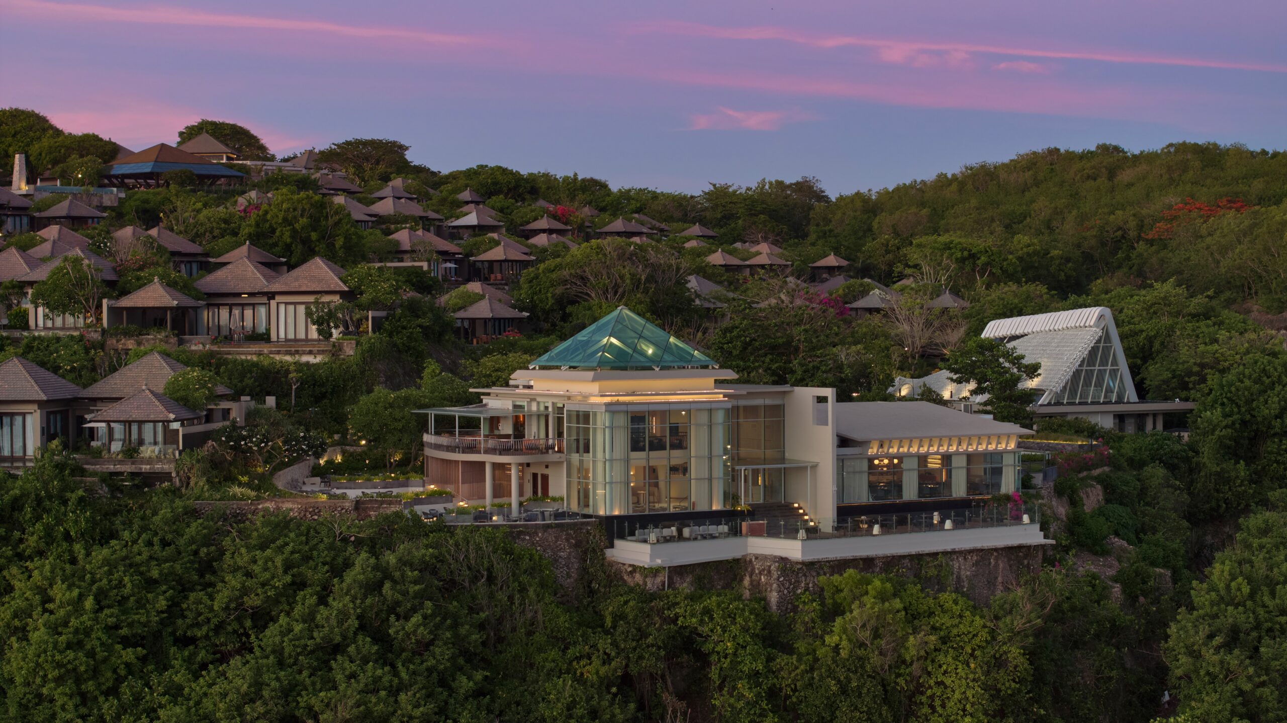 Umana bali aerial view