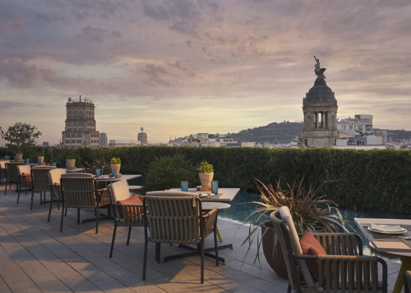 View from the rooftop