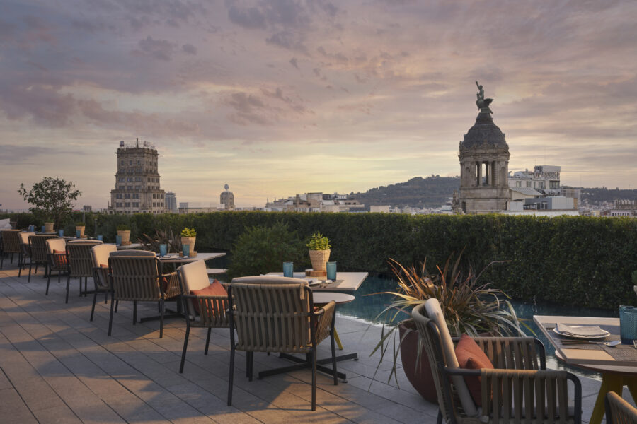 View from the rooftop