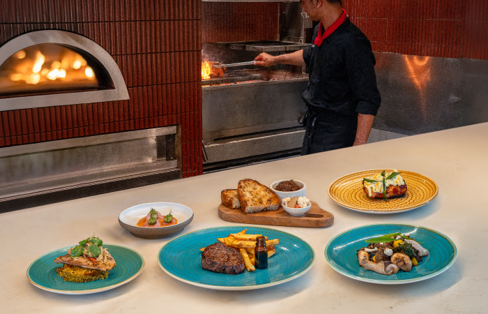 SKAI Bar and Grill launches wood-fired Mediterranean cuisine