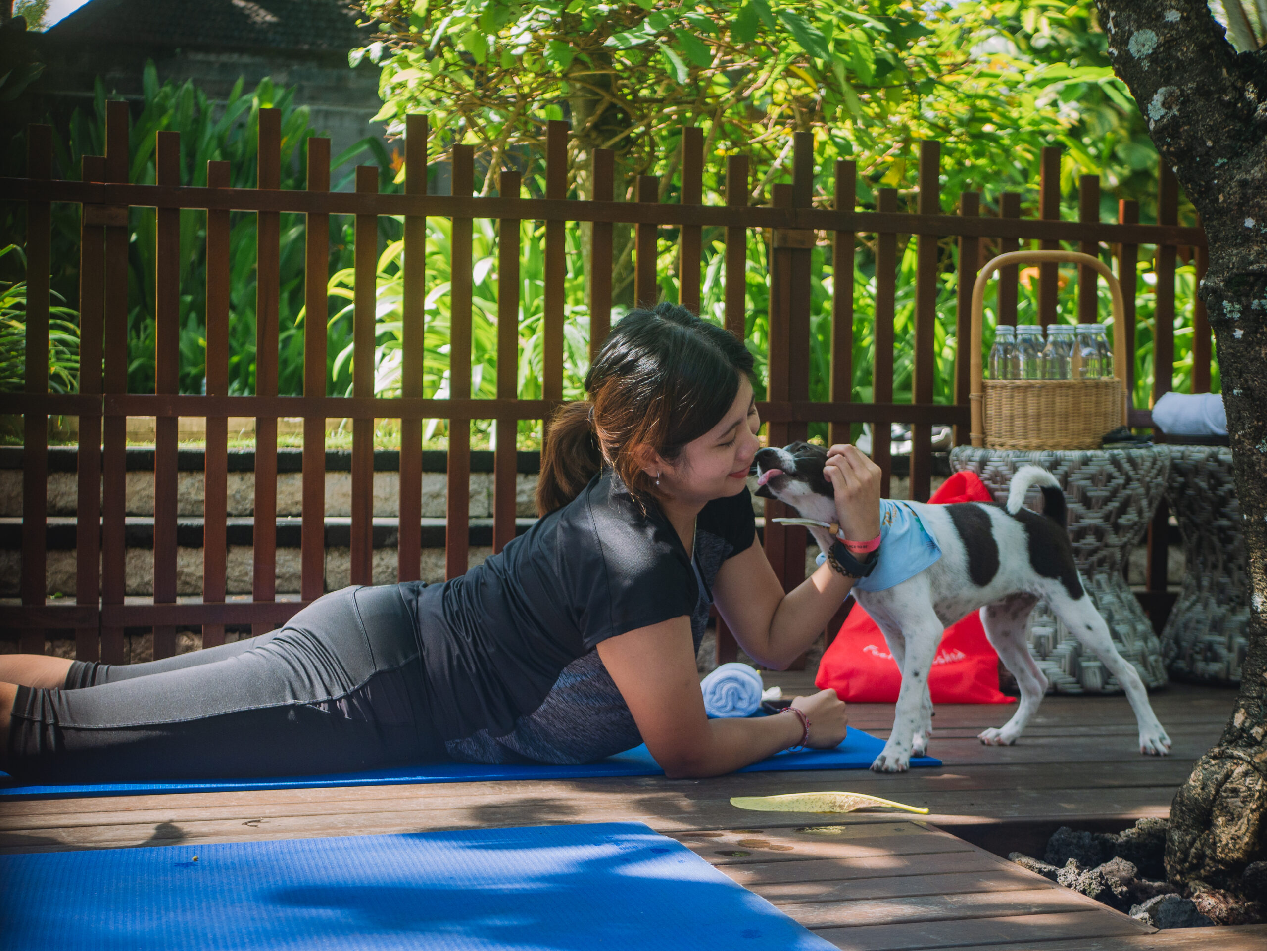 Puppy Yoga at Hotel Indigo Bali Seminyak Beach