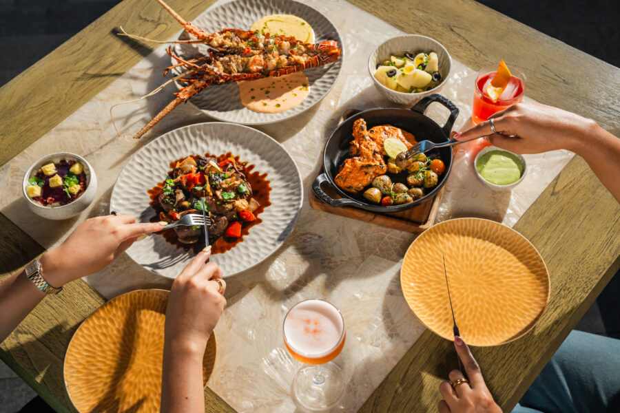 Peruvian dining at Loloan, Raffles Bali