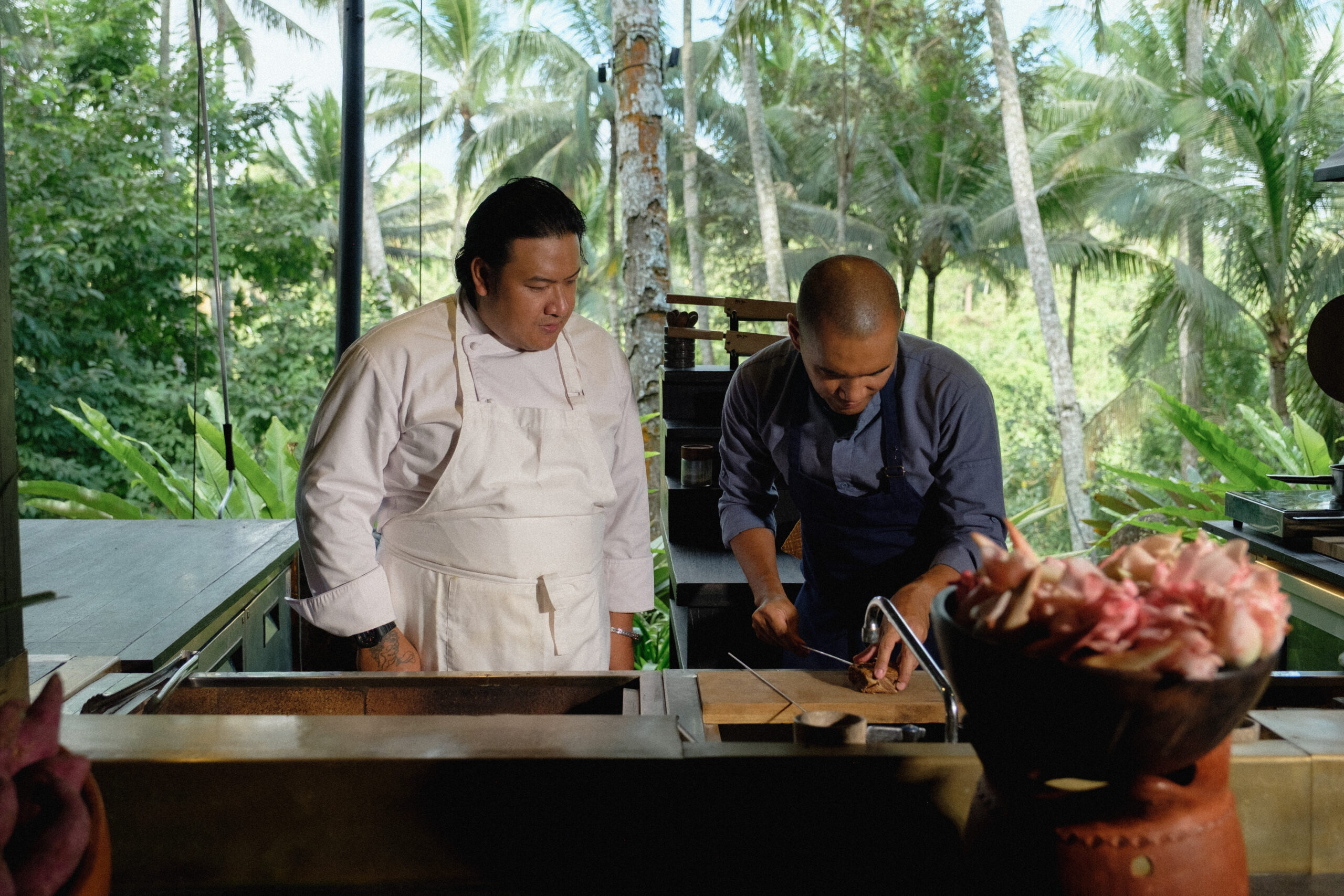 four hands dining bali, Forged by Fire: a Unique Four-Hands Dining Experience in Bali