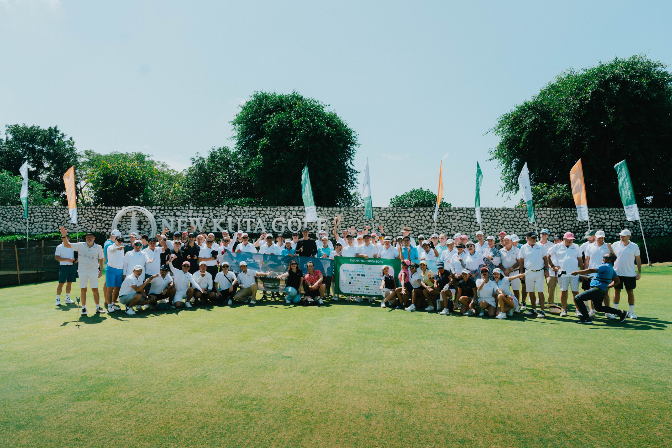 Marriott Bali charity golf
