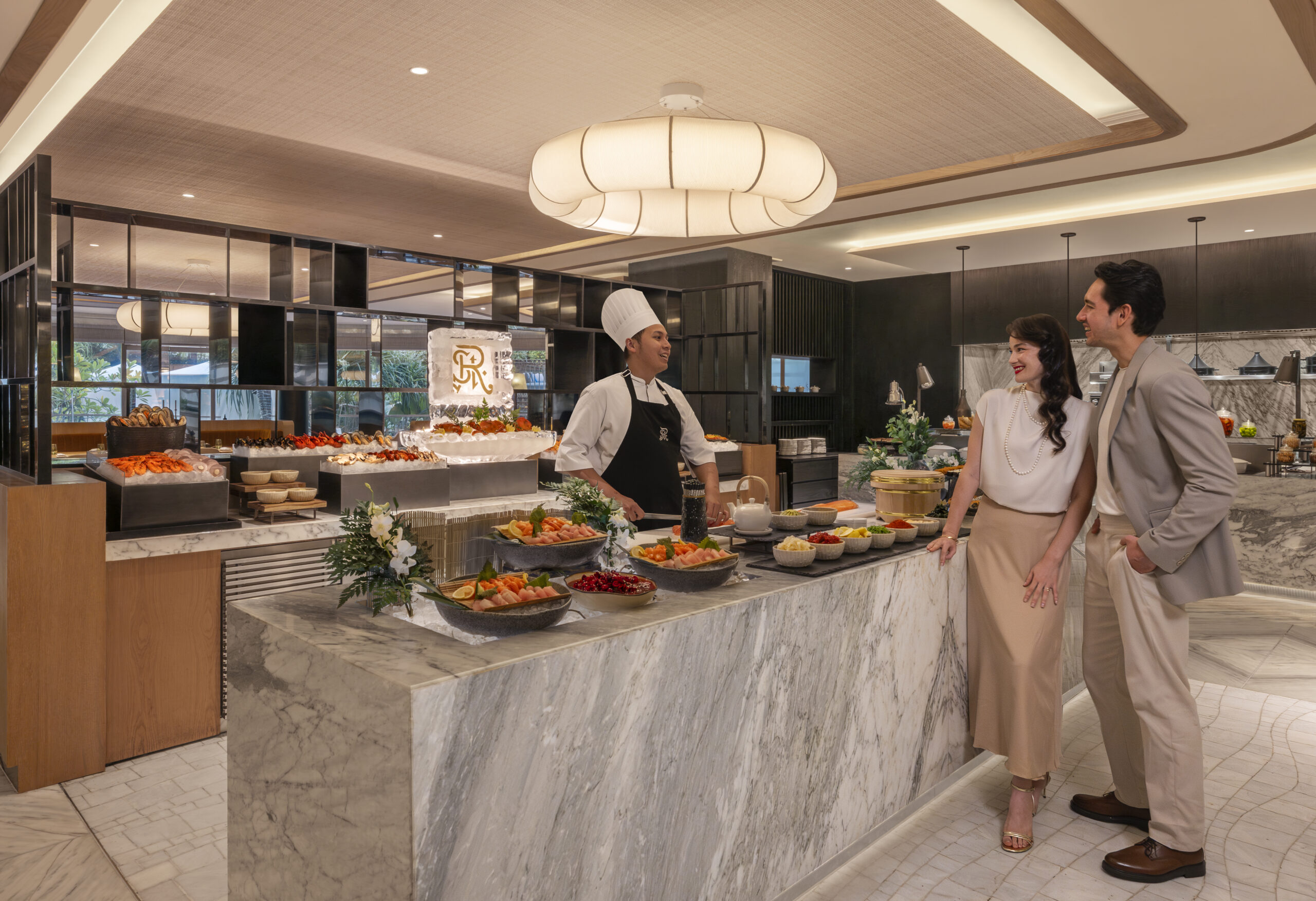 Bel Etage weekend brunch tableside The St Regis Jakarta