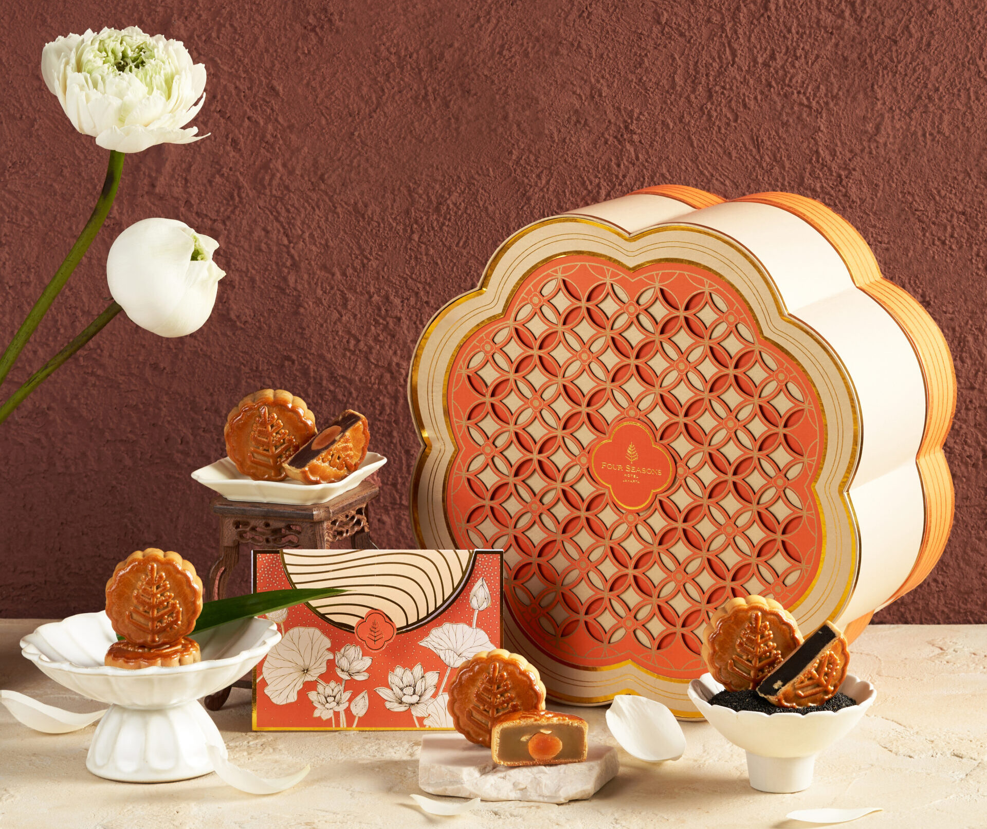 Mooncake for Mid-Autumn Festival at Four Seasons Hotel Jakarta
