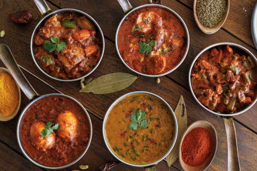 Tandoori Bar & Grill food spread, Indian Restaurant in Bali