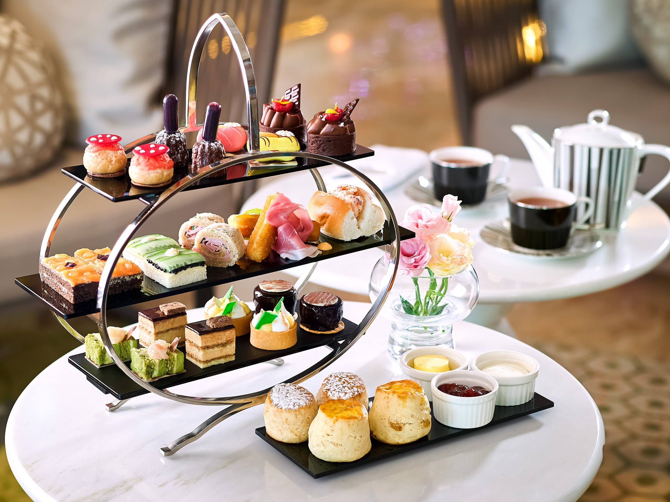 , epicure’s 12 Days Of Christmas Giveaway Day 2: Pan Pacific Singapore&#8217;s English Afternoon Tea for four at Atrium