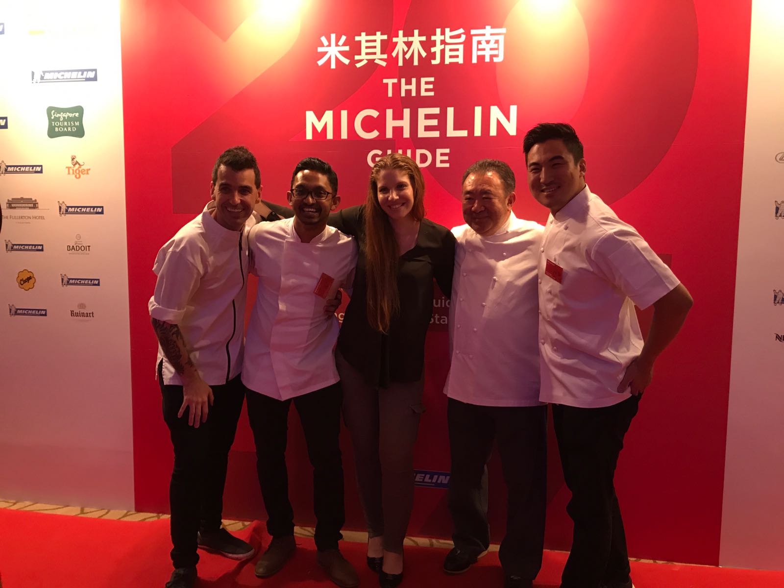 , Live updates from Michelin Guide Singapore 2017