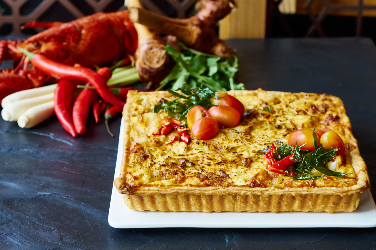 , Masterclass: Laksa Quiche and Mixed Berry Trifle