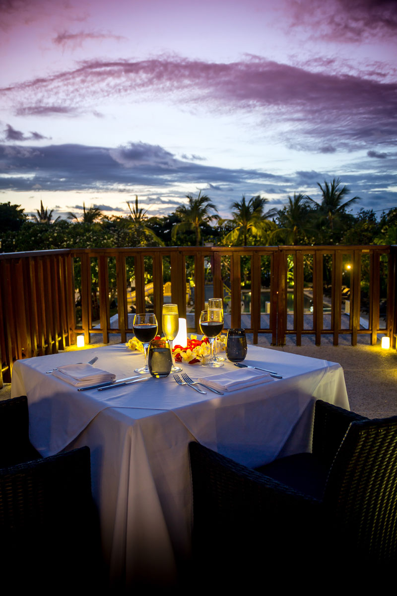 , Private dining at Hard Rock Hotel Bali