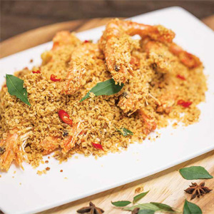 cereal prawn, best cereal prawns in singapore, cereal butter prawns