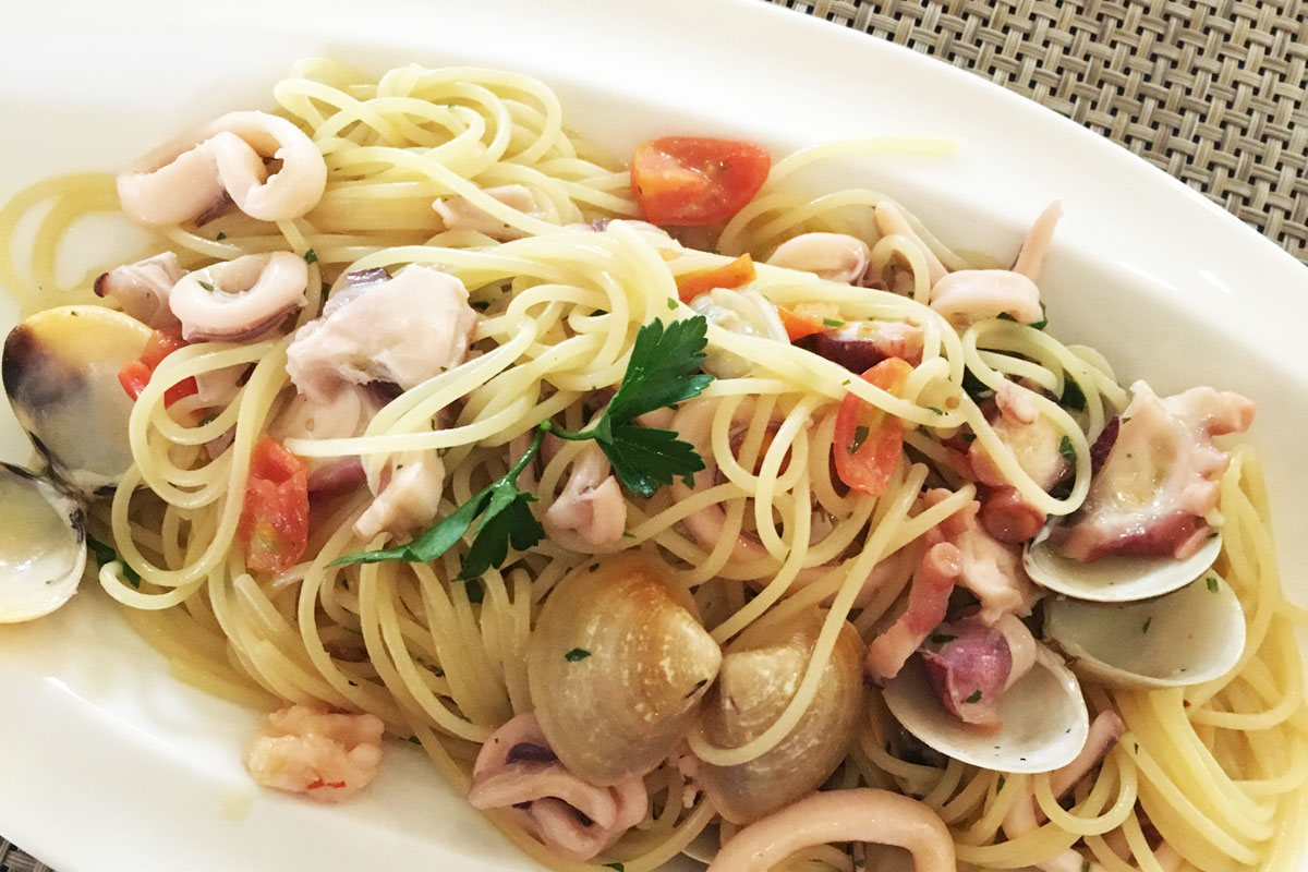 , Best pasta frutti di mare in Singapore