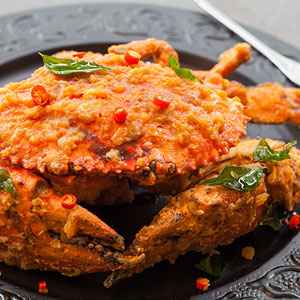 , Best salted egg yolk crabs in Singapore