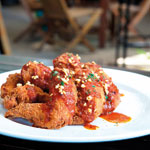 korean fried chicken, spicy food, chicken wings, fried chicken