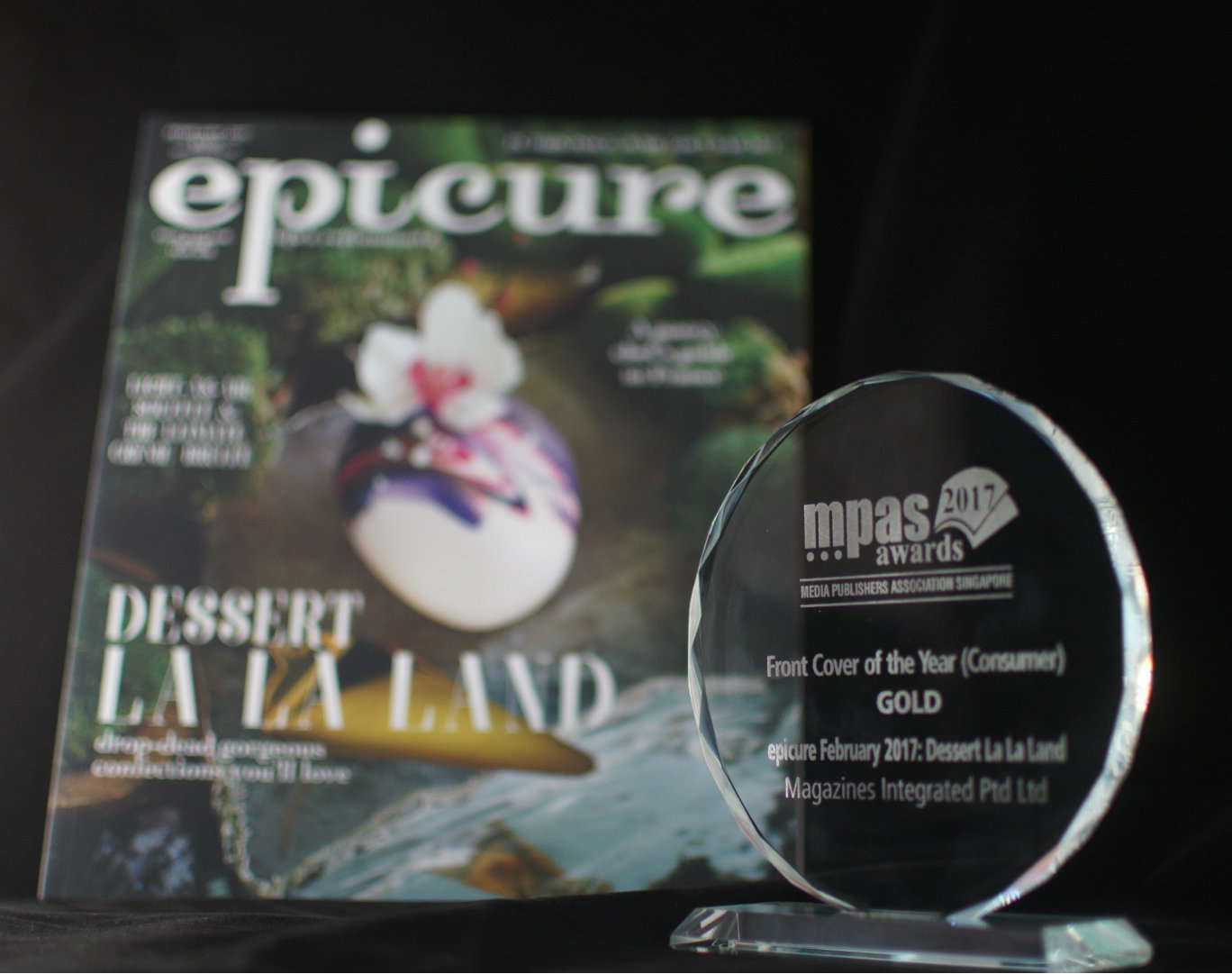 , epicure won Front Cover of the Year 2017