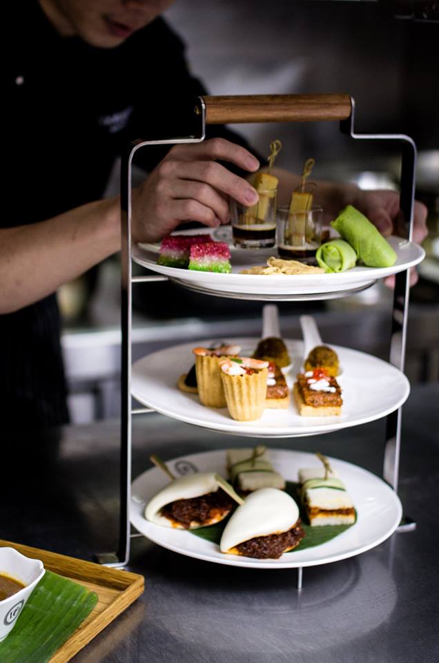 National Kitchen - afternoon tea set, finger sandwiches, sweet and savoury treats, multi-course high tea